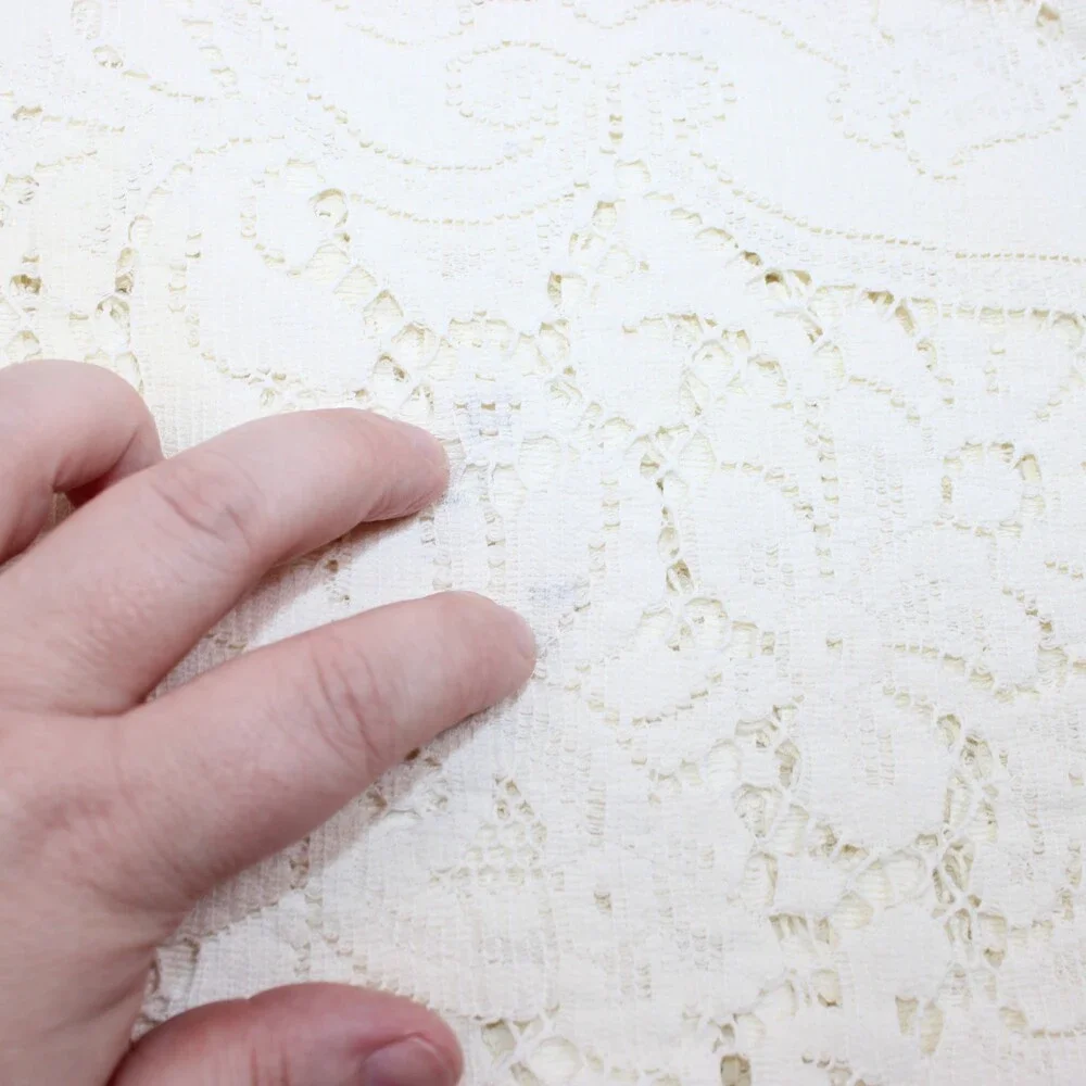 Handmade vintage lace